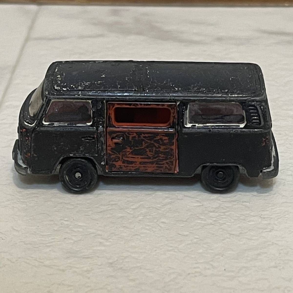 tomica トミカ VW MICRO BUS /ワーゲンマイクロバス 日本製 1977年 No.F29 made in japan 箱なし P1_2304_画像4