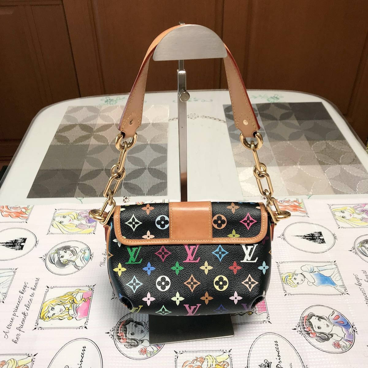 美品, ルイ ヴィトン モノグラム マルチカラー パティ チェーン 美品, ルイ ヴィトン モノグラム マルチカラー パティ チェーン