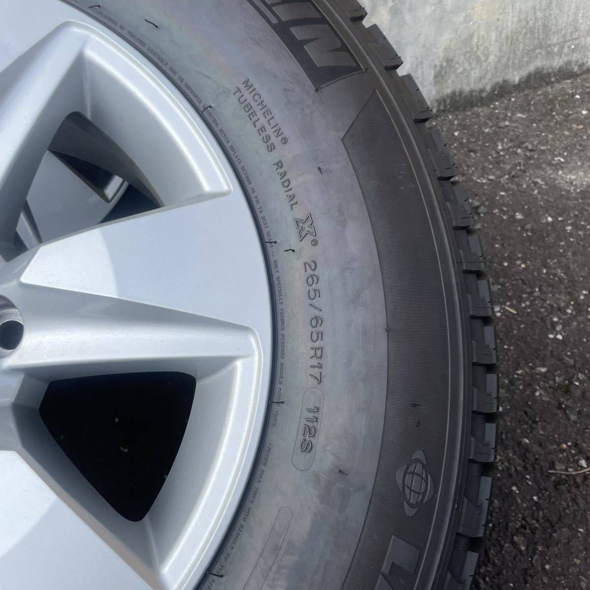 美品 トヨタ ランドクルーザープラド ミシュラン MICHELIM TRJ150W