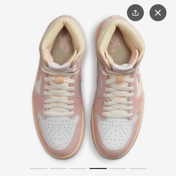 【新品】29cm Nike WMNS Air Jordan 1 Retro High OG Washed Pink ナイキ ウィメンズ エアジョーダン1 レトロ ハイ ウォッシュドピンク