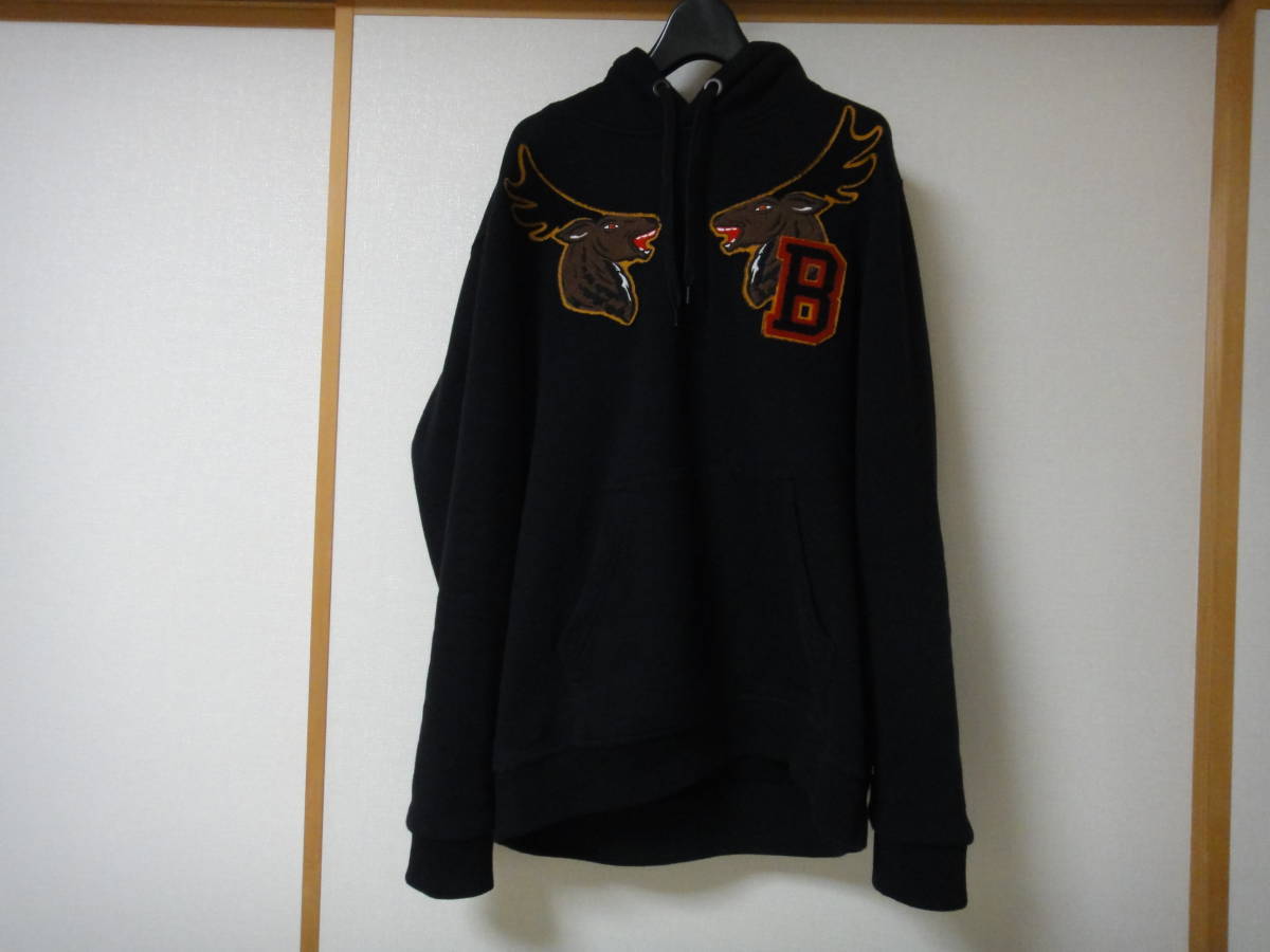 正規品 BURBERRY バーバリー パーカー 刺繍 エンブロイダリー
