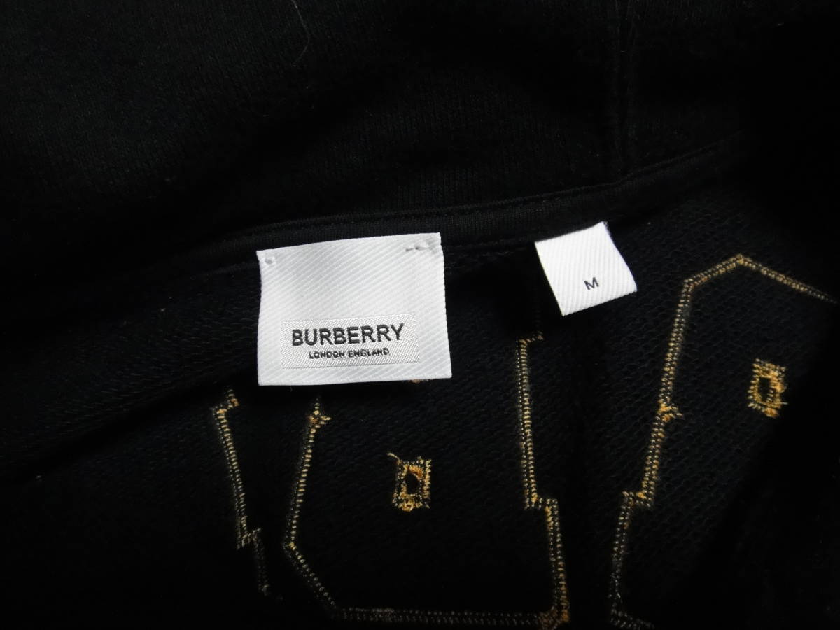  стандартный товар BURBERRY Burberry Parker вышивка embro Ida leaf -ti- размер M