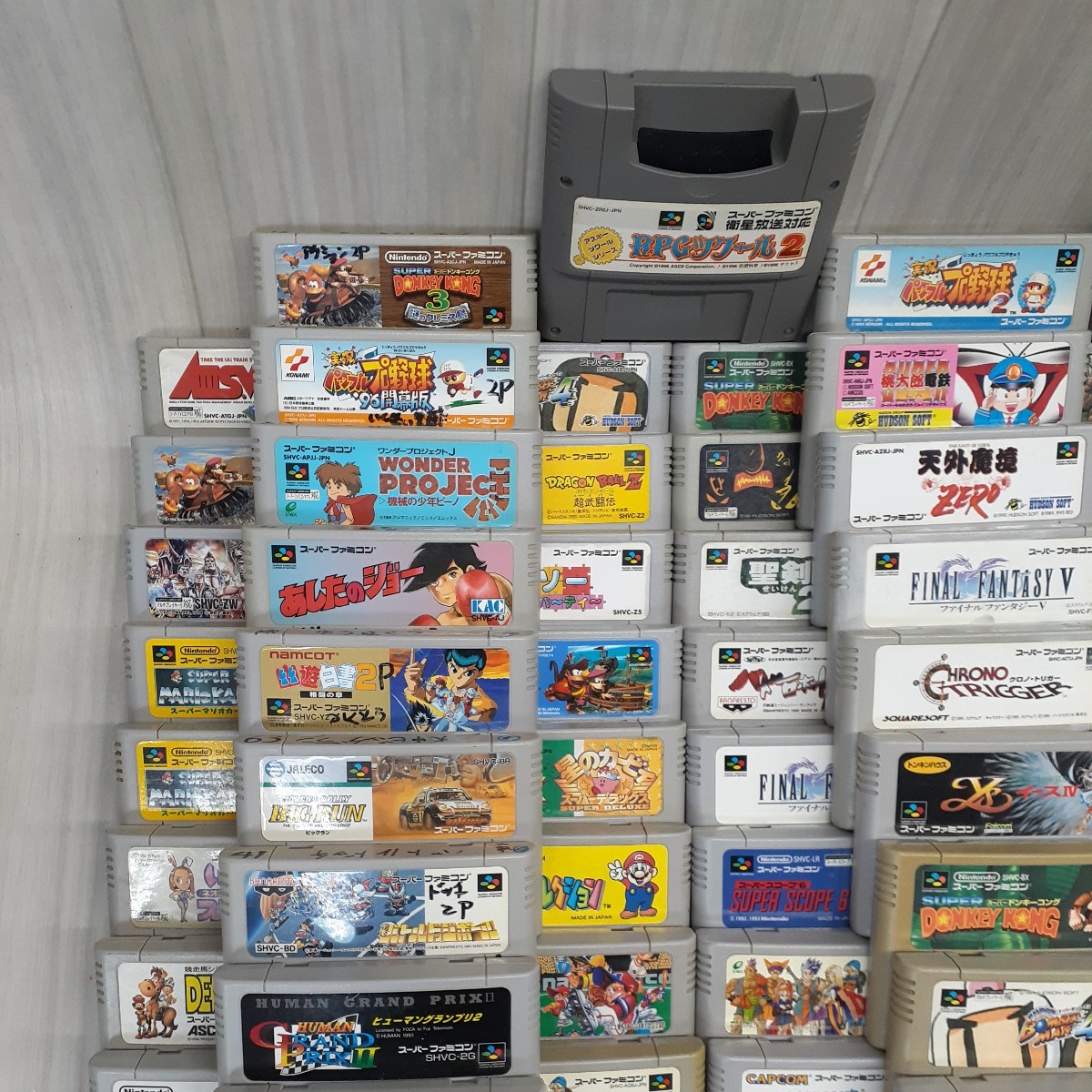 素晴らしい ジャンク品 スーパーファミコンソフト大量まとめセット