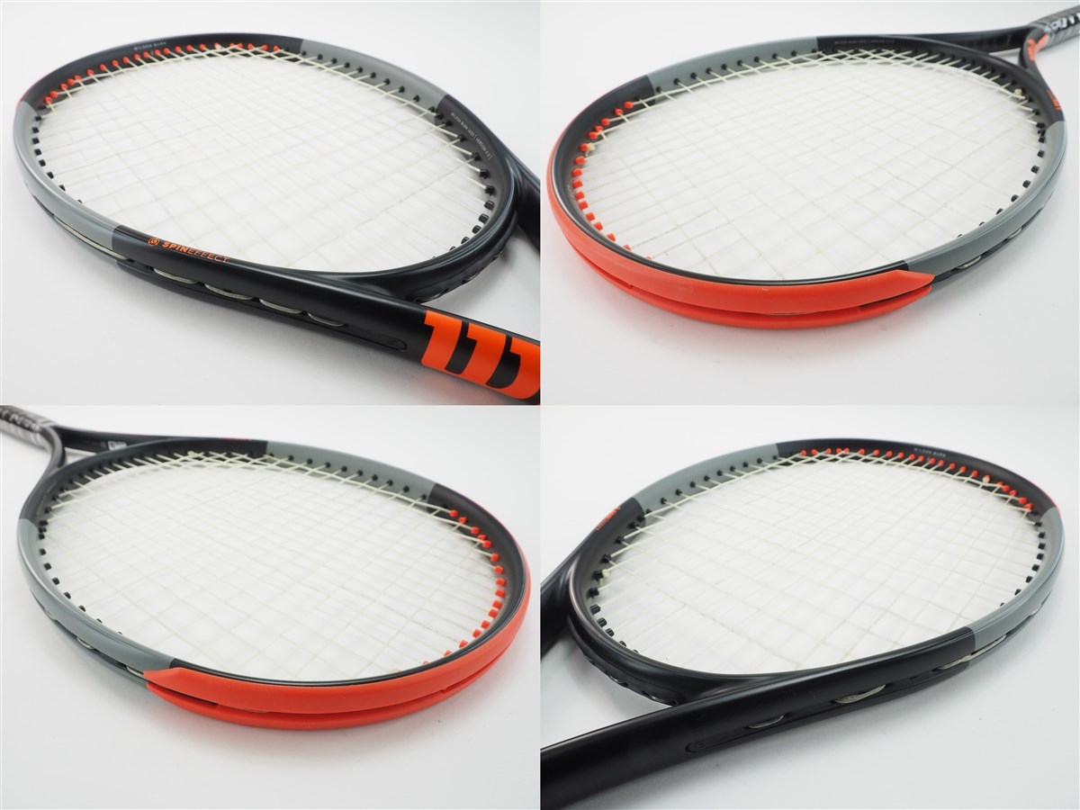 中古 テニスラケット ウィルソン バーン 100エス バージョン4.0 2021年モデル (G2)WILSON BURN 100S V4.0 2021_画像2