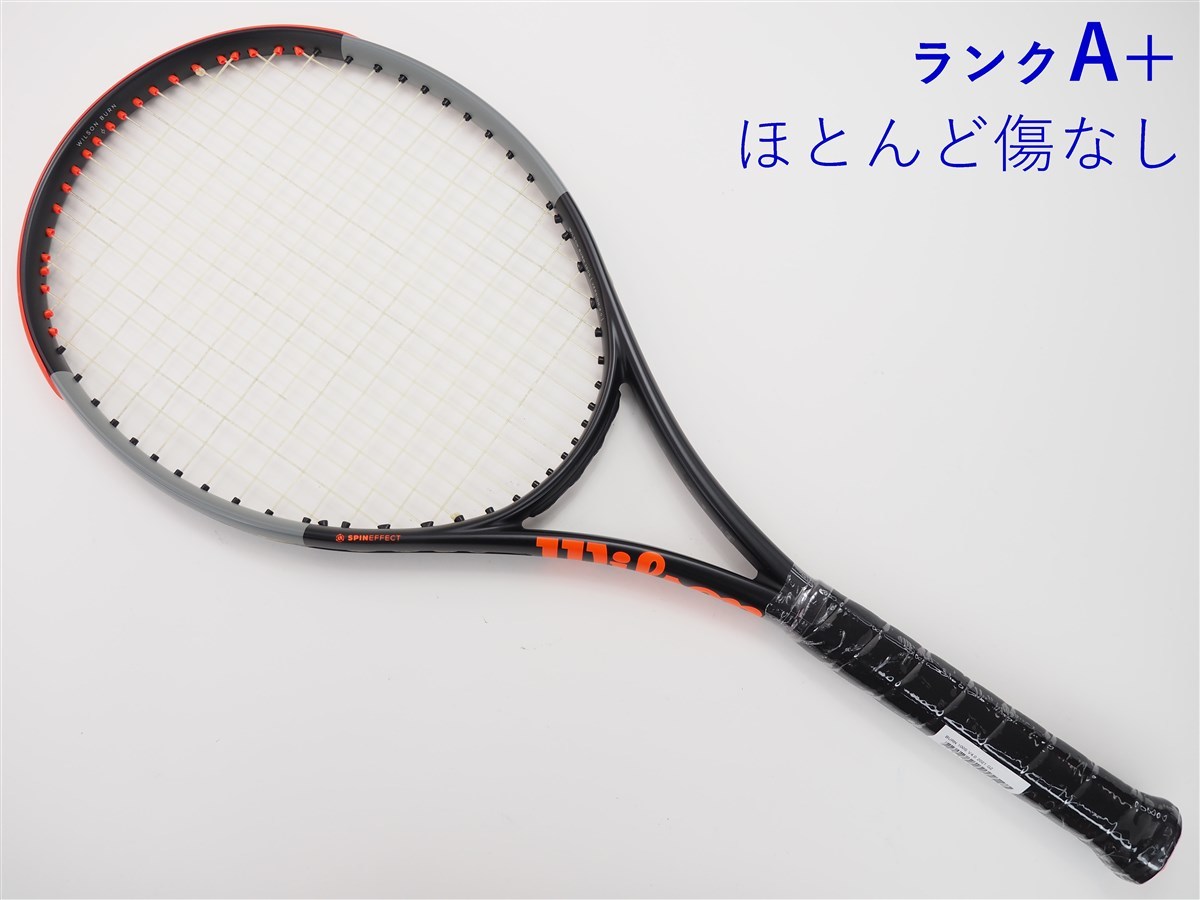 中古 テニスラケット ウィルソン バーン 100エス バージョン4.0 2021年モデル (G2)WILSON BURN 100S V4.0 2021_画像1