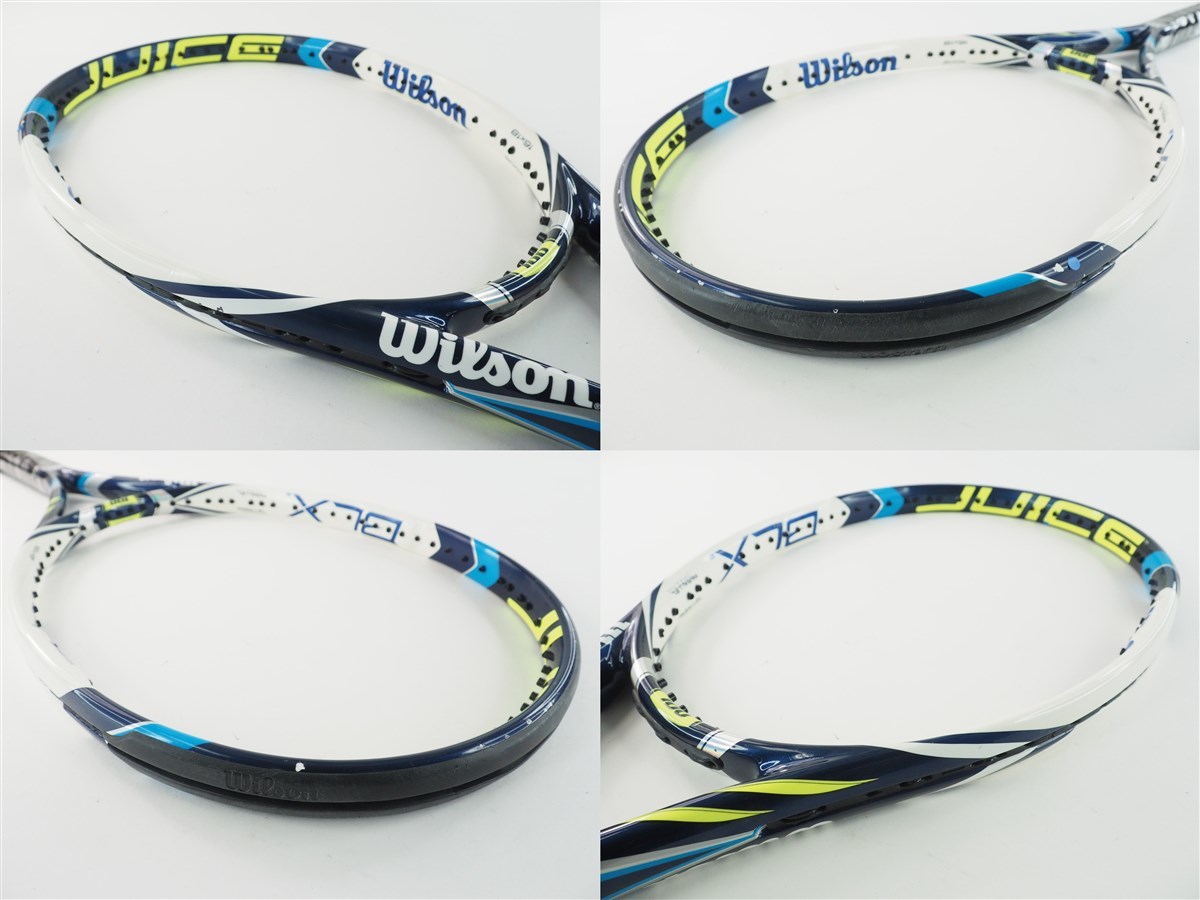 中古 テニスラケット ウィルソン ジュース 100 2014年モデル (L2)WILSON JUICE 100 2014_画像2