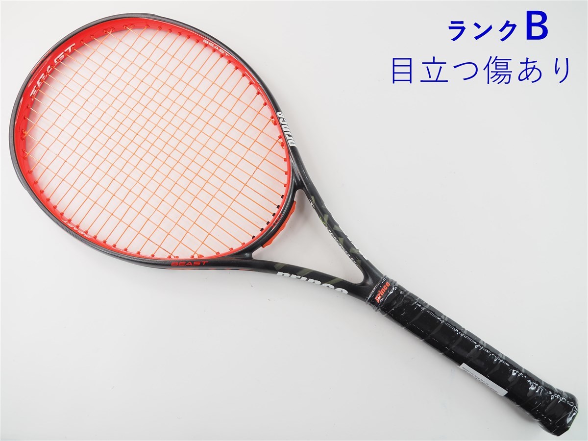 中古 テニスラケット プリンス ビースト 100 (300g) 2017年モデル (G2)PRINCE BEAST 100 (300g) 2017_画像1