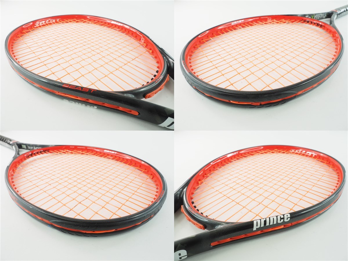 中古 テニスラケット プリンス ビースト 100 (300g) 2017年モデル (G2)PRINCE BEAST 100 (300g) 2017_画像2