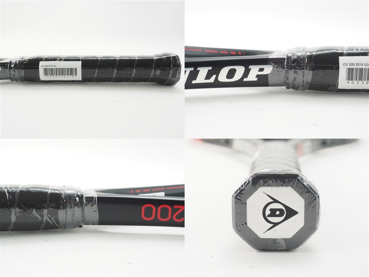 中古 テニスラケット ダンロップ シーエックス 200 2019年モデル (G3)DUNLOP CX 200 2019_画像3