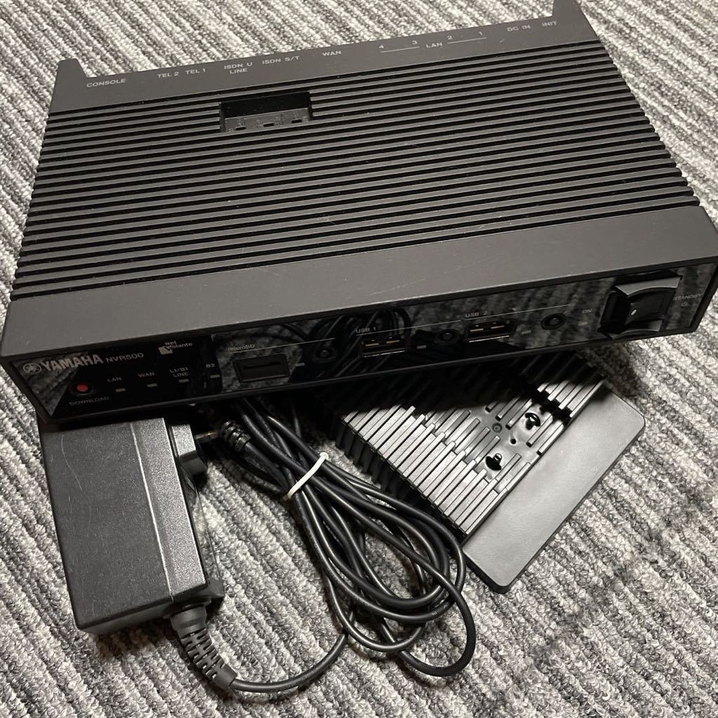 美品 YAMAHA NVR500 取扱説明書、CDあり