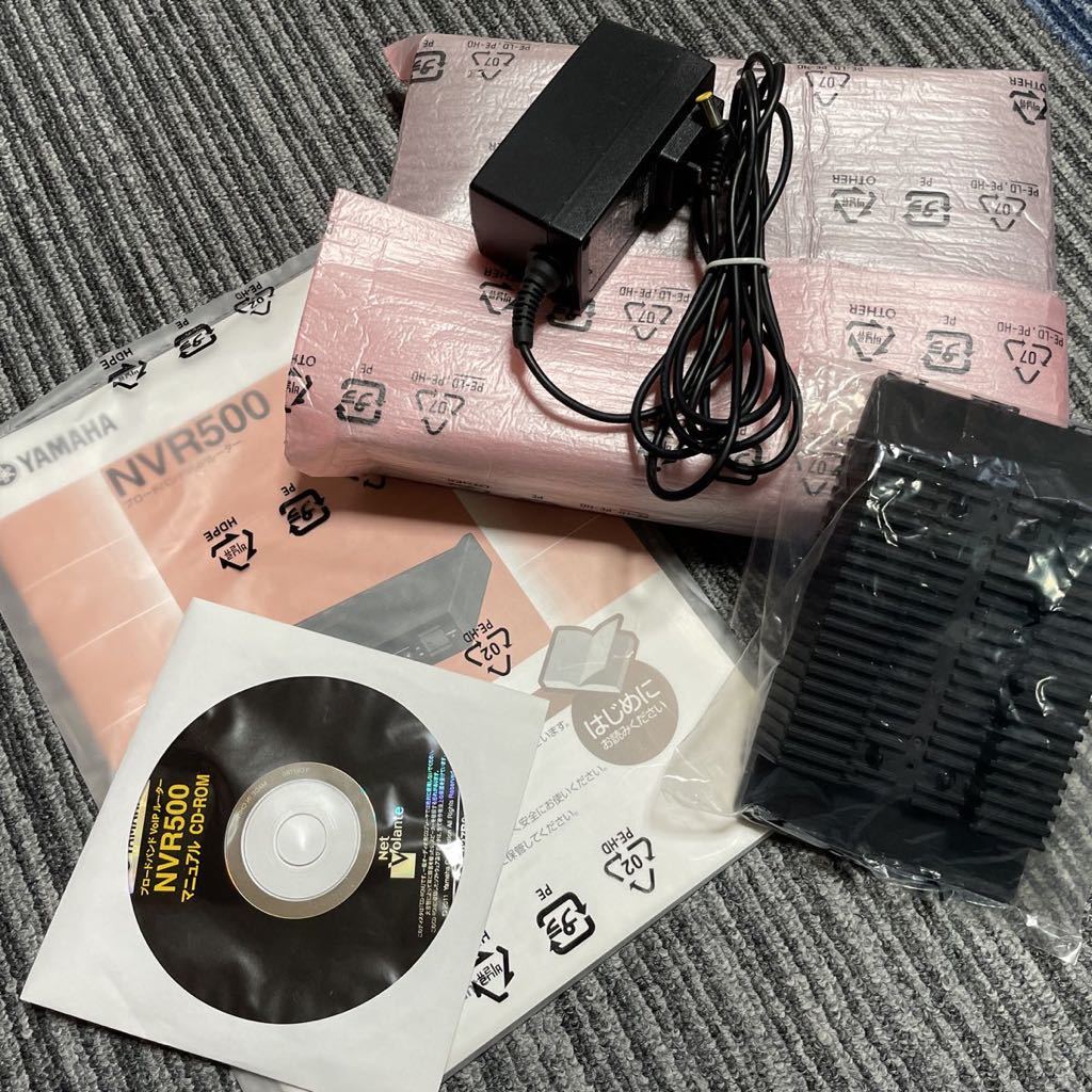 美品 YAMAHA NVR500 取扱説明書、CDあり