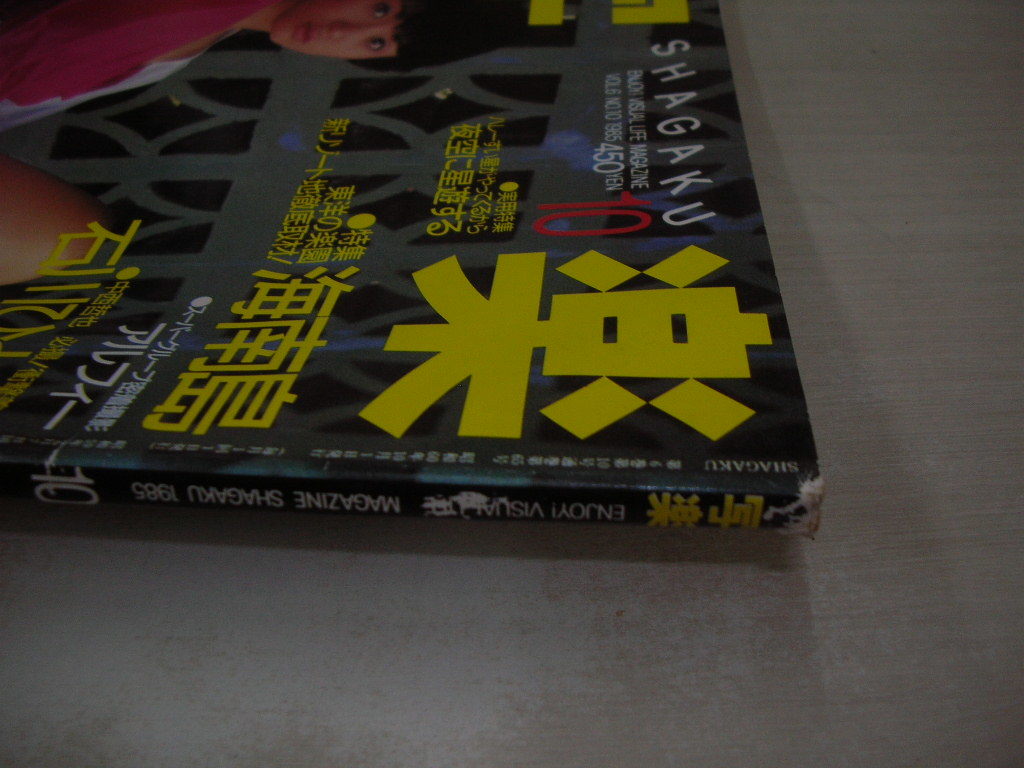 写楽　VOL.6 NO.10　1985年10月号　萩原さよ子 表紙+グラビア　アルフィー　石川ひとみ　早見優_画像3