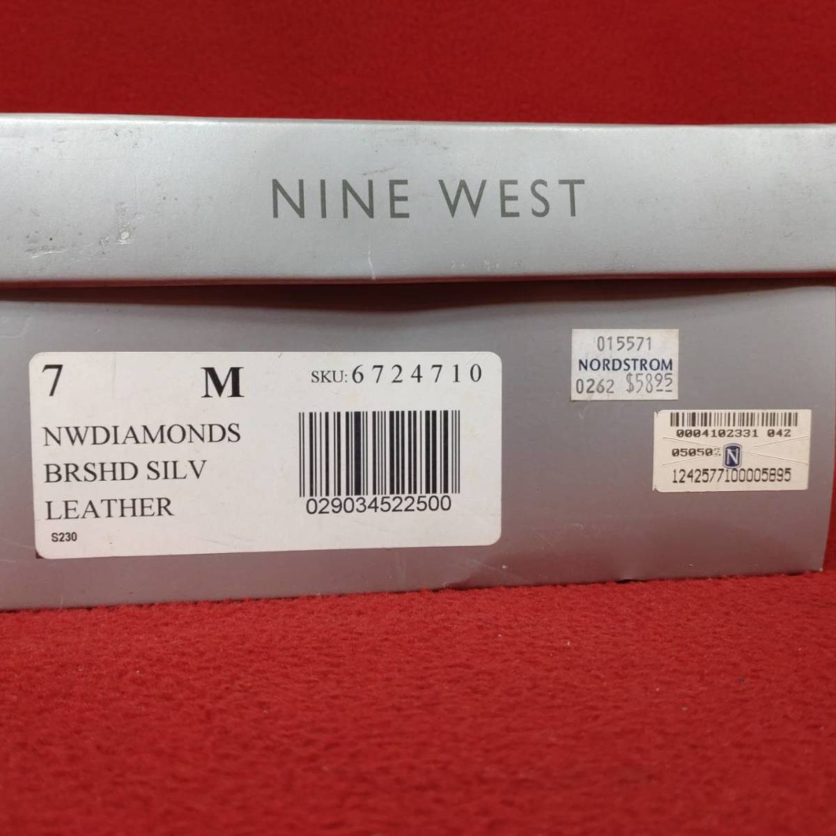 ④ ナインウエスト NINE WEST ミュール 7M 日本サイズ 24cm シルバー サンダル レディース ファッション カジュアル ナインウェスト_画像10