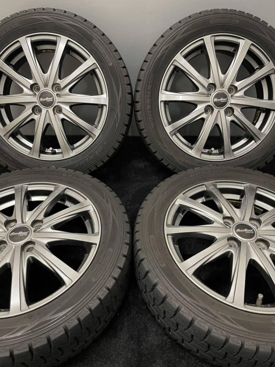 国産品 165 60R15 DUNLOP WINTER MAXX WM01 18年 Euro Speed 15インチ