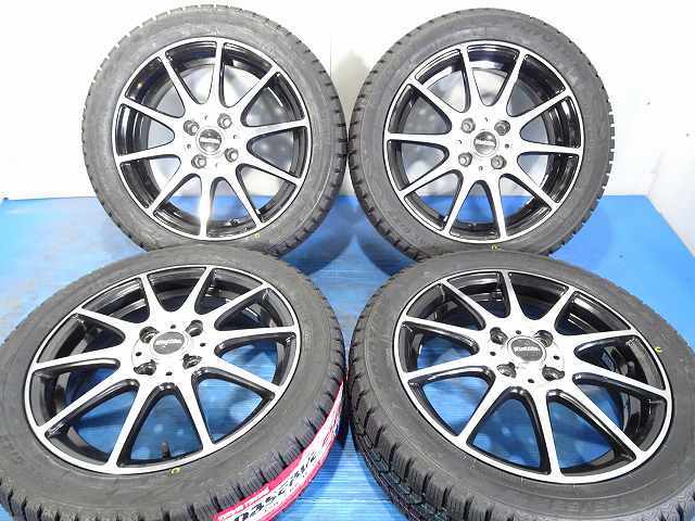 【福島発】165/55R15 15x4.5J +45 4穴 100★WAREN-Laffite★新品タイヤ付きホイール 4本 スタッドレス【送料無料】FUK-D10355★冬_画像1