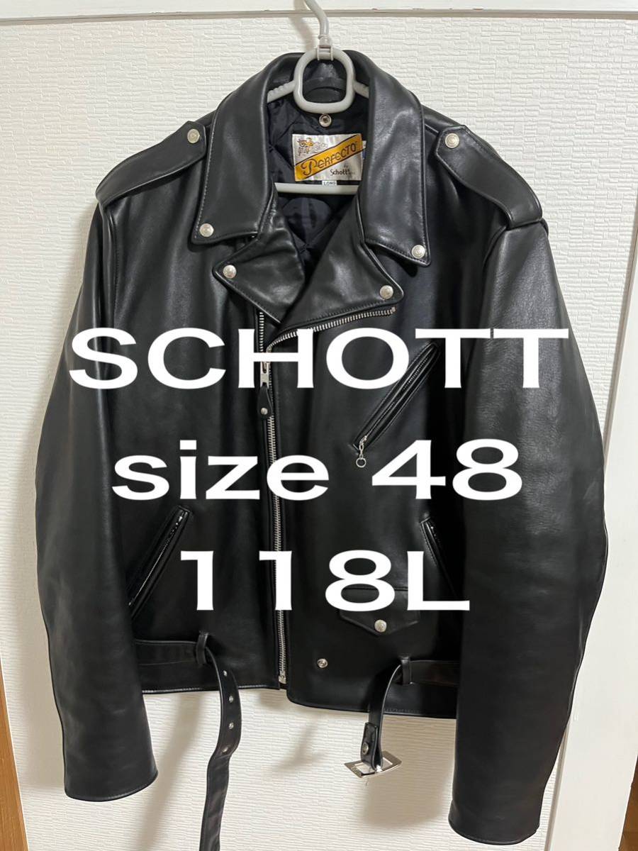 新品即納 schott ワンスター HTC別注 USA製 スタッズ ドクロ dgipr