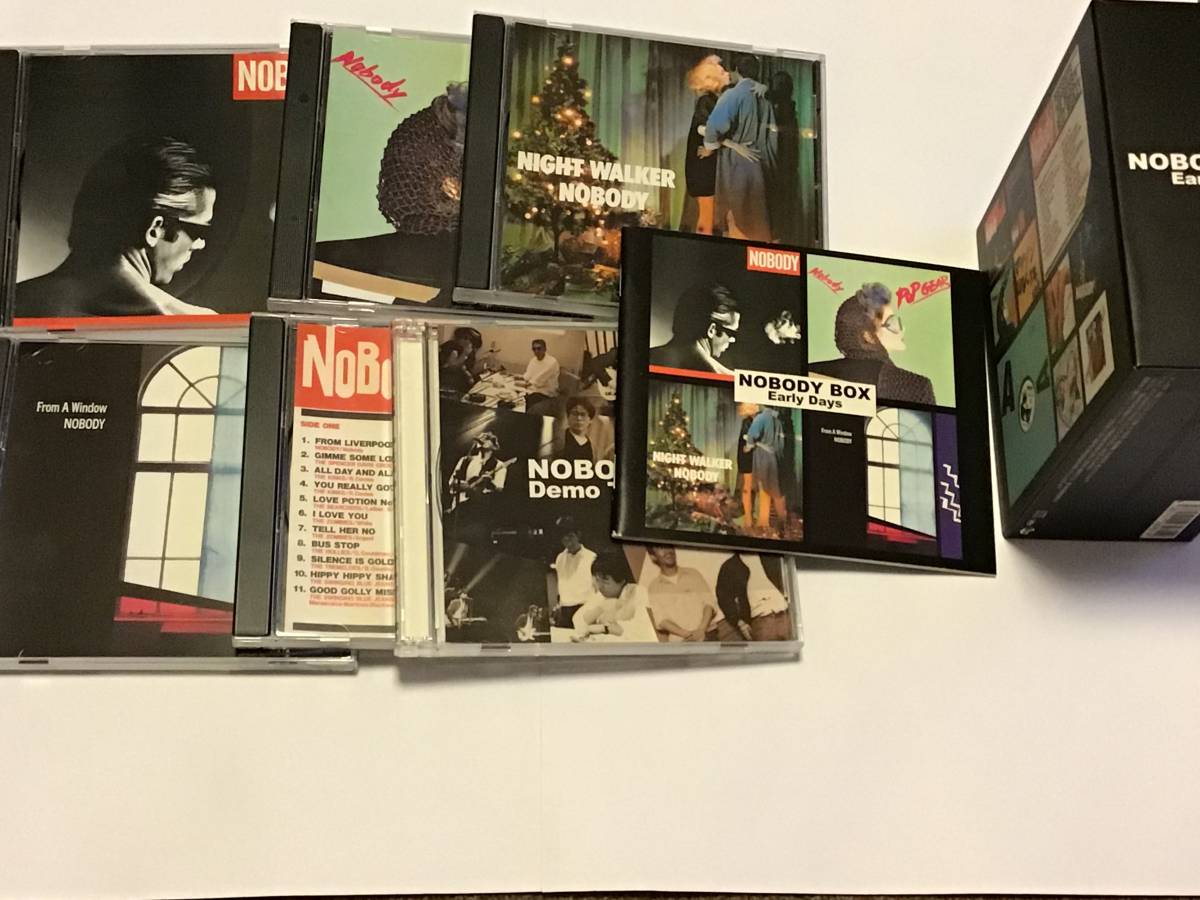 レア NOBODY NOBODY BOX Early Days 7枚組 CD-BOX ノーバディ 送料無料
