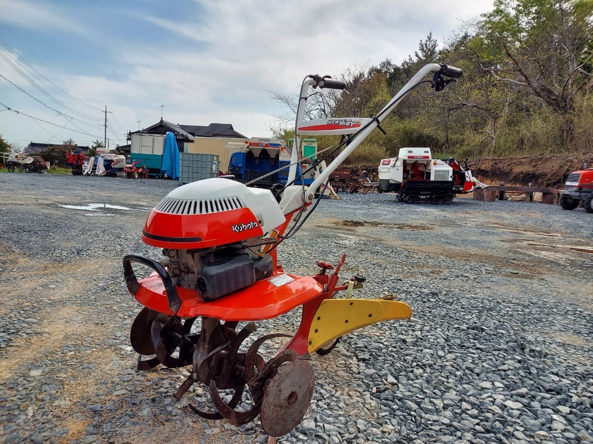 クボタ ニューミディ 管理機 耕運機 TMA25 家庭菜園 未整備実動 培土機