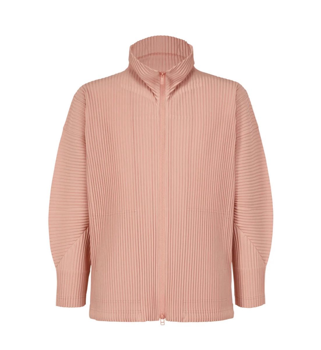 新品タグ付き HOMME PLISSE ISSEY MIYAKEジップアップブルゾン 新品タグ付き HOMME PLISSE ISSEY MIYAKEジップアップブルゾン