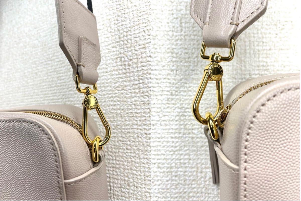 超美品 『FURLA フルラ BRAVA ショルダーバッグ』 グレー 超美品 『FURLA フルラ BRAVA ショルダーバッグ』 グレー
