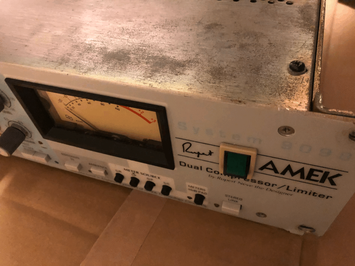 名機 AMEK SYSTEM 9098CL デュアルコンプレッサー/リミッター NEVE