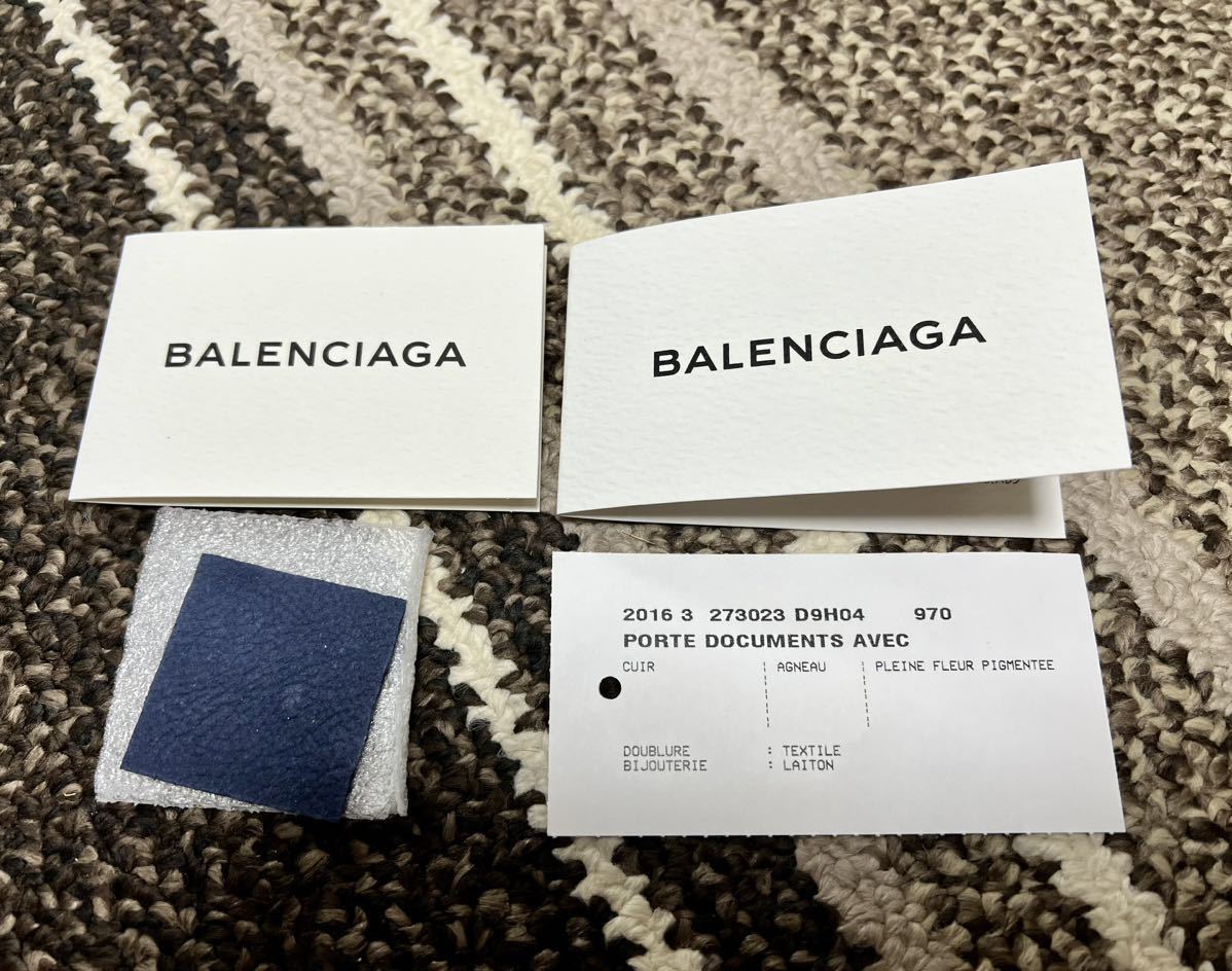 新品未使用 BALENCIAGA メンズ クラッチバッグ | normanhubbard.com