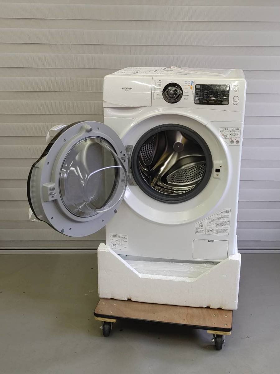 2021新商品 アイリスオーヤマ 洗濯機 ドラム式洗濯機 8kg 温水洗浄