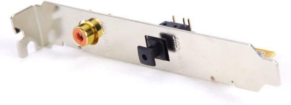 ASUS S/PDIF Opti karu& RCA наружный plate кабель держатель E147
