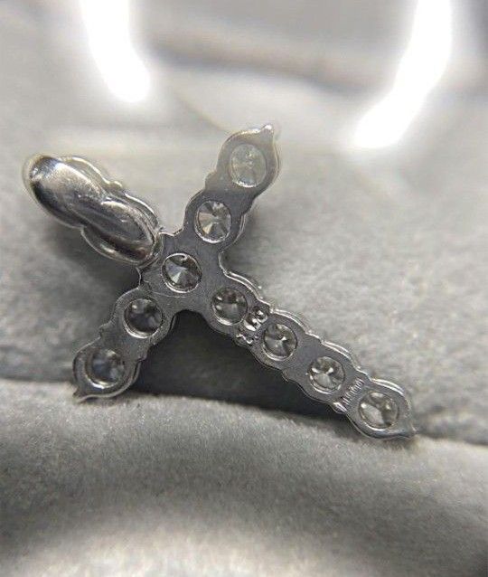 Pt900 ダイヤモンド クロスペンダントトップ | noonanwaste.com