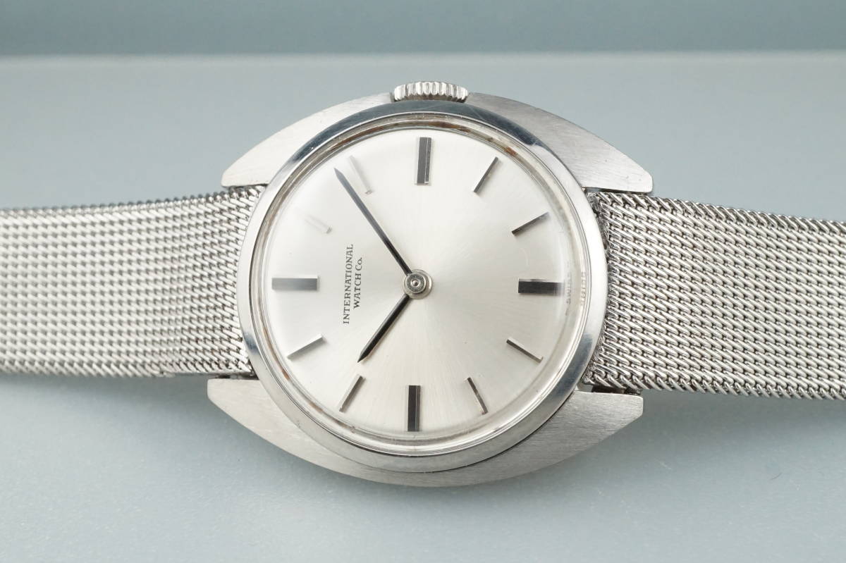 美品 IWC オールドインター Cal.412 レディース 手巻き 純正ステンレス