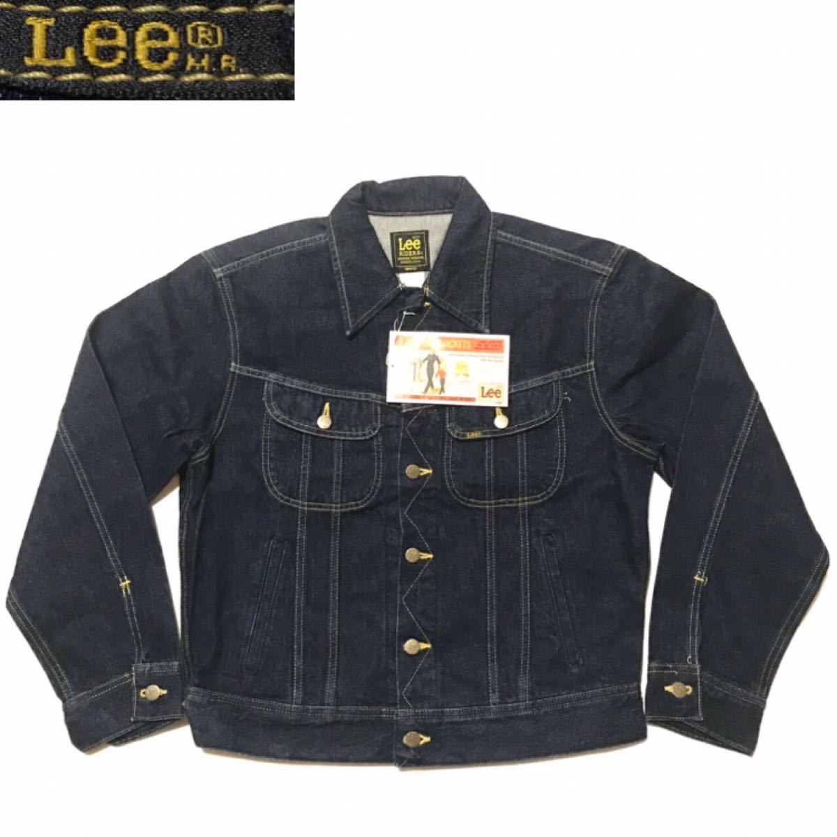 バイヤーも探してるデット！！ 90s ビンテージ 日本製 Lee リー 101J L Gジャン 0424 ビンテージ 220 40 メンズ L インディゴ RIDERS_画像1