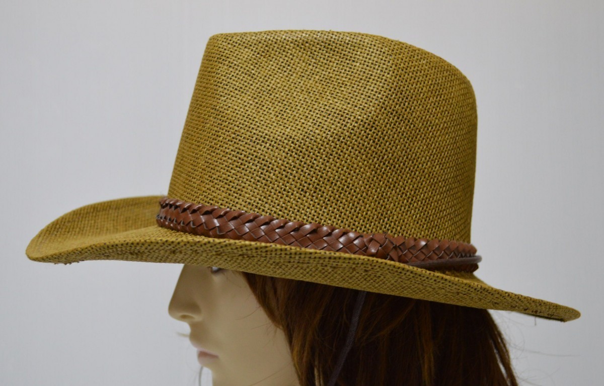  with knitting obi mesh ton gallon Western hat 