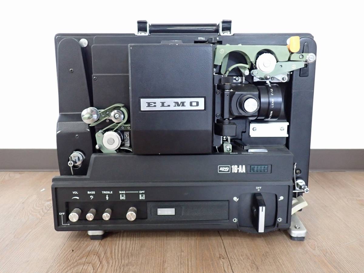 国内正規品 中古 映写機 ELMO 16-AA エルモ 16mm サウンド