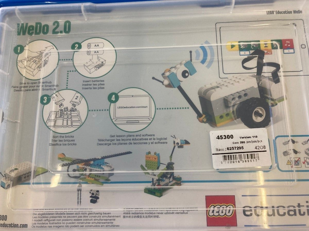 【中古】LEGO レゴ Education WeDo 2.0 45300 マニュアル付