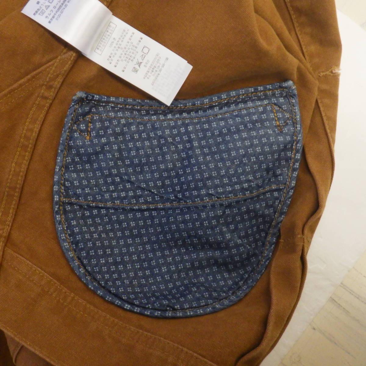 RRL ダックジャケット Mサイズ 長袖 ワークジャケット Gジャンタイプ