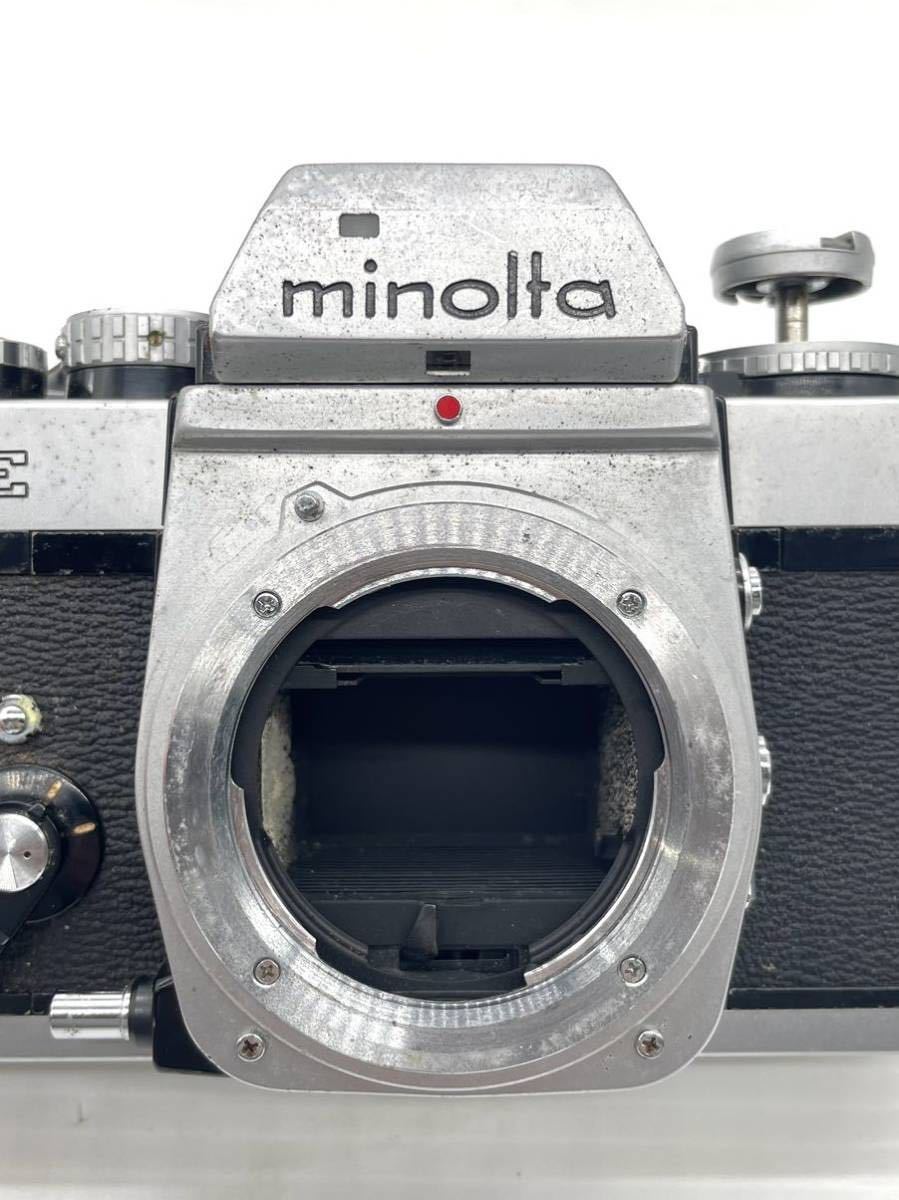 [四100] MINOLTA/ミノルタ/XE/MC ROKKOR-PG/1:1.4/f=50mm/フィルムカメラ/一眼レフカメラ_画像7