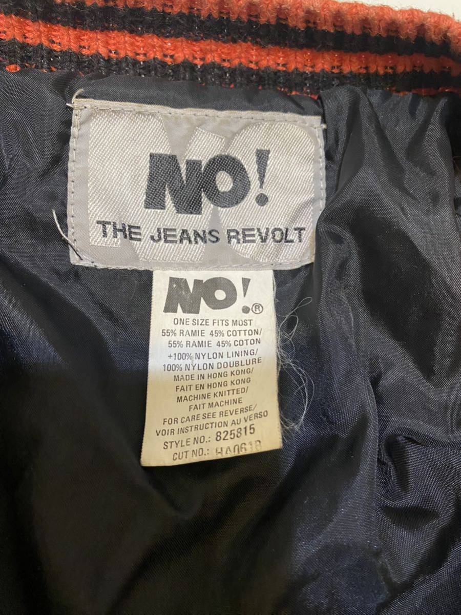 希少 80年代 ビンテージ 韓国製 NO! JEANS セーター カーディガン