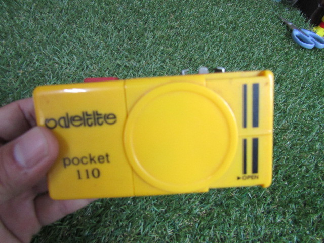 ★オデット/ odette /Pocket 110/黄色/カメラ/レトロ★_画像2