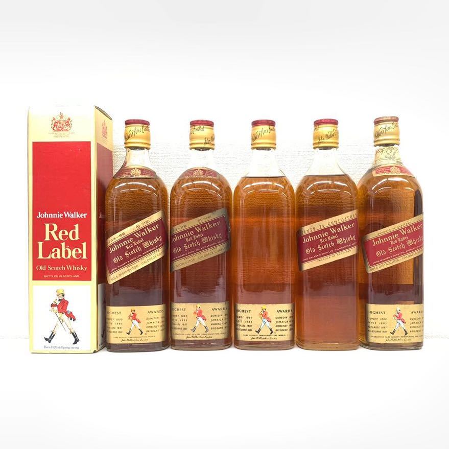 未開栓/まとめ売り】 Johnnie Walker ジョニーウォーカー RedLabel
