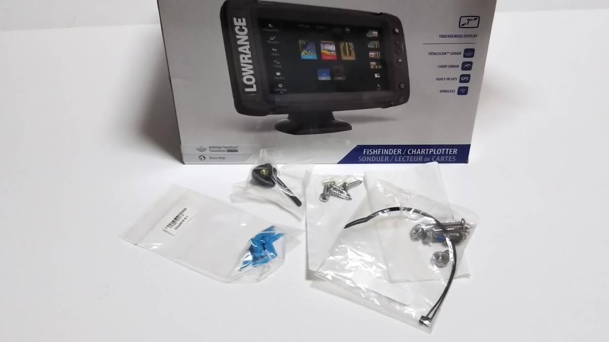 LOWRANCE ローランス エリート 7 Ti 動作良好 美品 日本正規