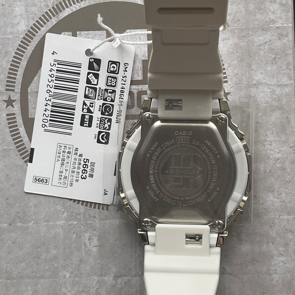 新品 G-SHOCK GM-S2140GEM-9AJR 40周年モデル|Yahoo!フリマ(旧PayPay