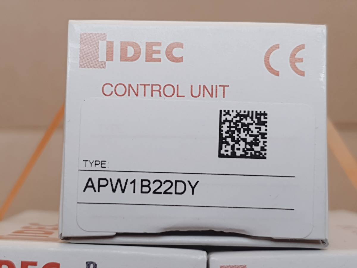 [ new goods ] unopened unused IDEC APW1B22DY φ22 TW series Pilot light flat shape ( chronicle name type ) LED illumination AC/DC24V APW1B22DY 7 point set 