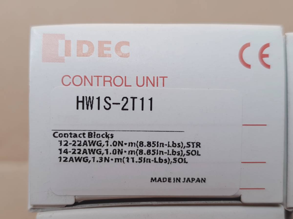 [ new goods ] unopened unused IDEC HW1S-2T11 φ22 HW series selector switch 90°-2nochiHW1S-2T11 10 point set 