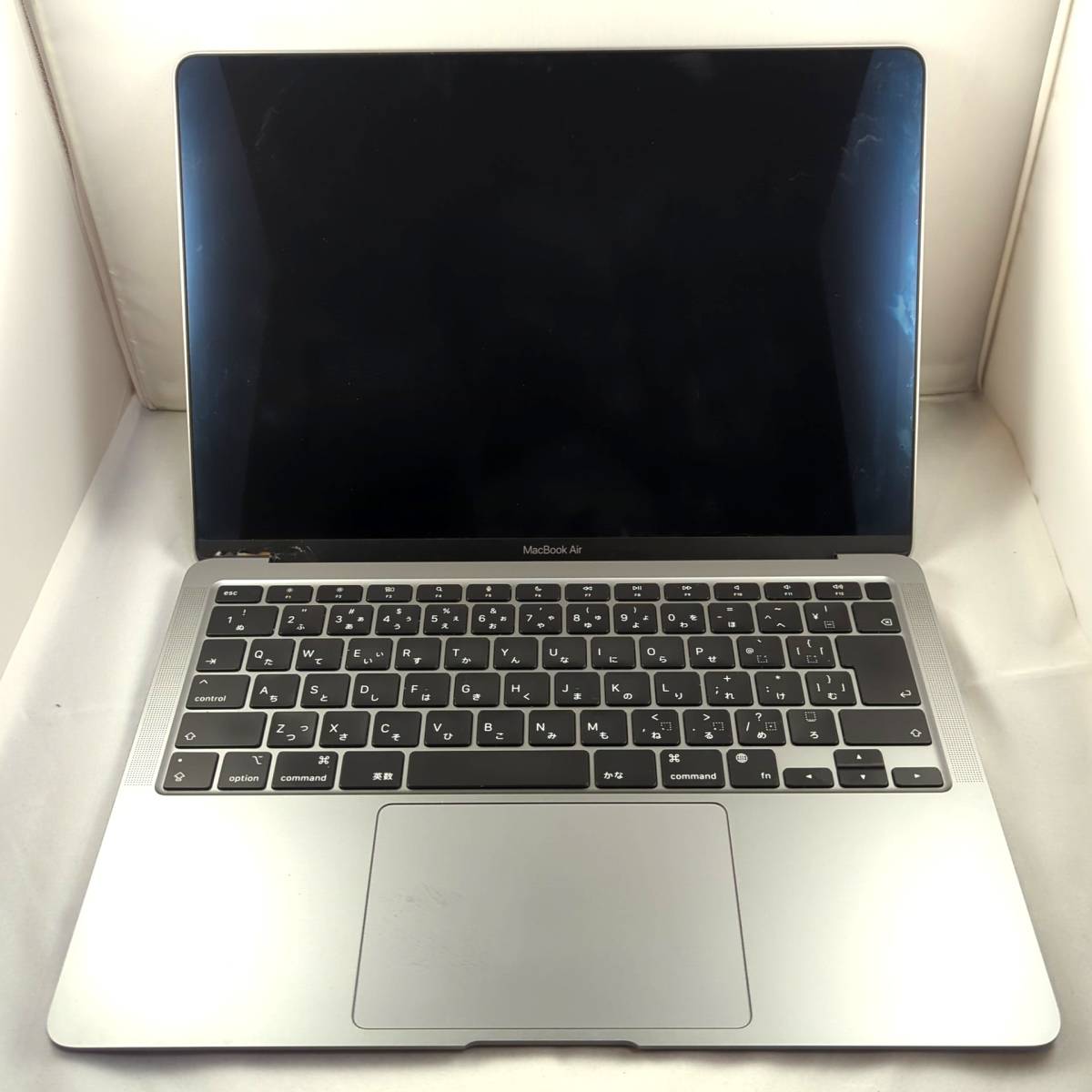 送料無料 非冷凍品同梱不可 MacBookAirスペースグレー M1 2020