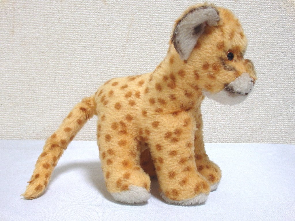 Steiffシュタイフ ビンテージ・子ライオンのランゴ 19㎝ テディベア