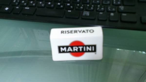 MARTINI reservation seat ceramics obtaining un- possible new goods unused ALFA ROMEO PORSCHE LANCIA 156