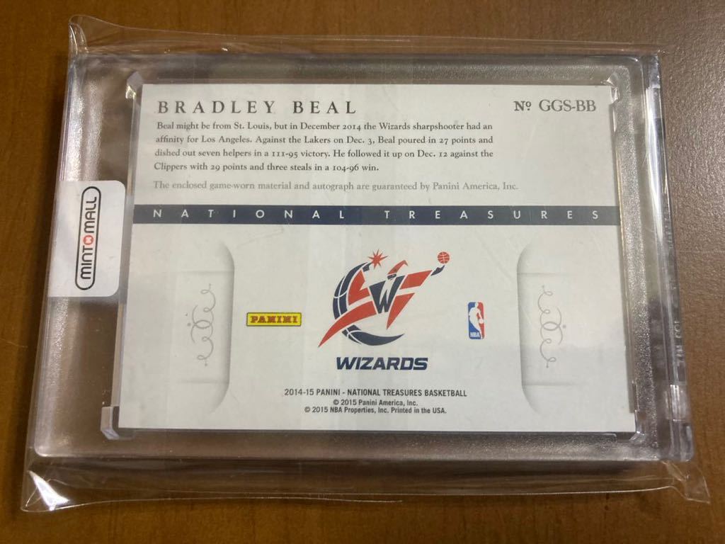 NBAカード ブラッドリービール 2014-15 BRADLEY BEAL NATIONAL