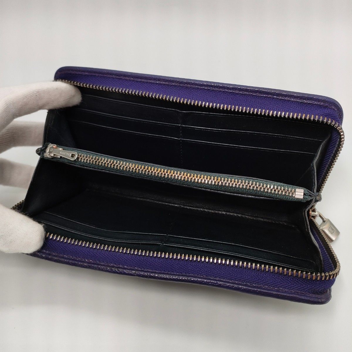 超美品 正規品》ロエベ ラウンドファスナー 長財布|PayPayフリマ