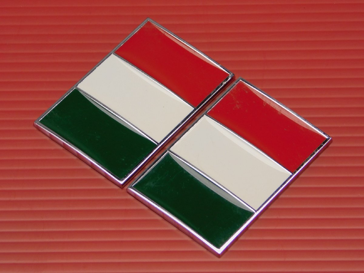 【評価A】 ドゥカティ 純正 ? イタリア 国旗 パネル ステッカー デカール ムルティストラーダ1000 DUCATI 装飾に♪_画像1