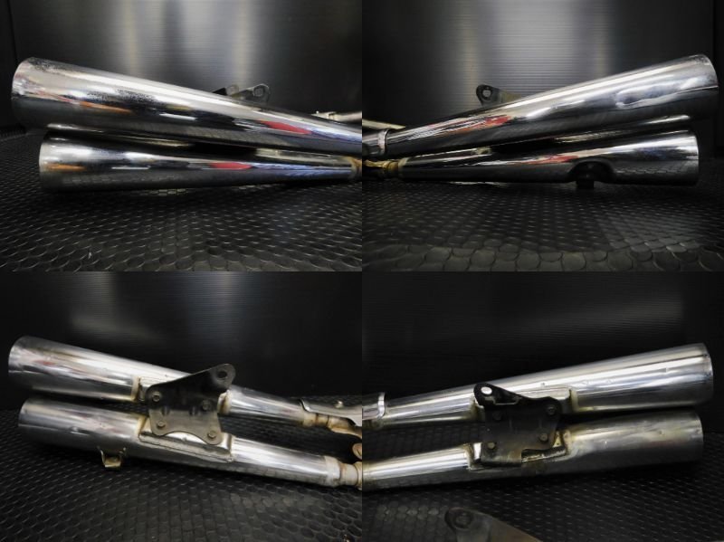 [ appraisal A] postage 0 jpy * CB900 custom CB900C that time thing real movement original muffler exhaust pipe silencer 4 pipe out sound animation have HM461 CB750 CB650 CUSTOM